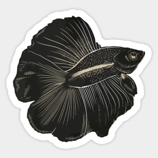 Betta fish Sticker